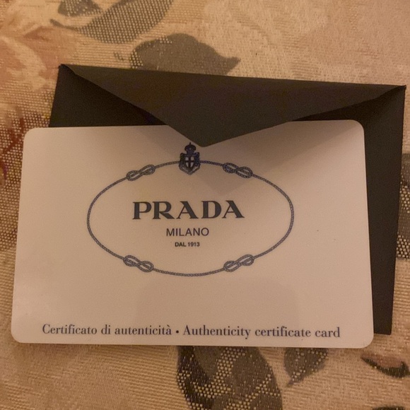 PRADA SAFFIANO LEATHER ZIP AROUND WALLET FRONT BOW AQUAMARINE EUC With COA - Picture 10 of 15